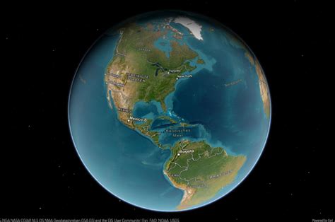 Earth Globe Map 3d - Annora Melisent