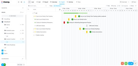 How To Use the ClickUp Gantt Chart Feature in 2024