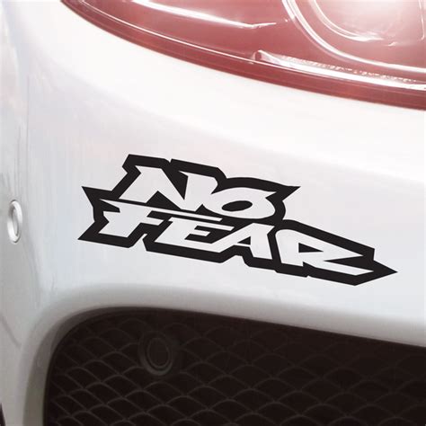 No Fear Car Vinyl Decal Sticker - LondonDecal