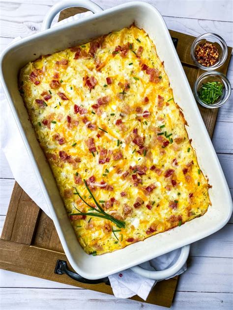 Easy Hashbrown Breakfast Casserole Recipe - 31 Daily