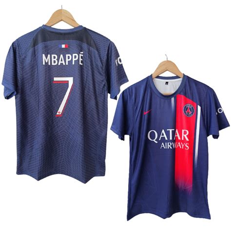 Kylian Mbappé PSG 2023-24 home jersey - Cyberried Store