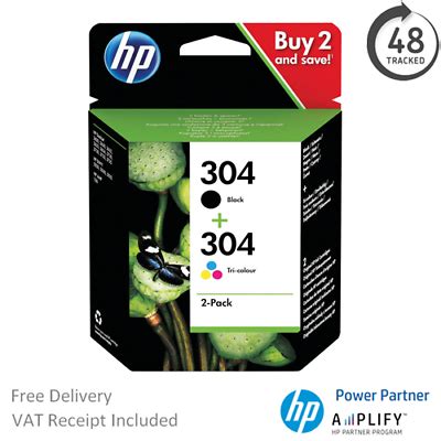 HP Envy 5020 Ink Cartridges - Black & Tri-Colour - HP 304 Original Ink | eBay