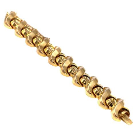 Diamond, Gold and Antique Retro Bracelets - 2,066 For Sale at 1stDibs | denisovans bracelet ...