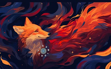 Fox Spirit by kamionari on DeviantArt