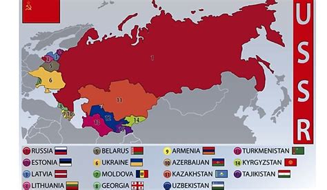 Former Soviet Union (USSR) Countries | Flipboard