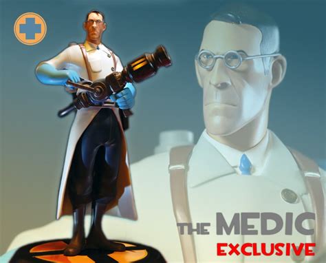 Team Fortress 2: The BLU Medic Exclusive Statue | Gaming Heads