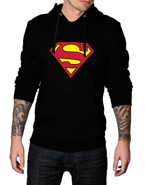 Black Superman Hoodie - Ujackets