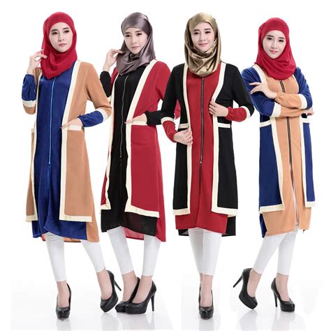 Fashion Linen Muslim Abaya Dress Islamic Clothing for Women Abayas Indonesia Muslim Dress Long ...