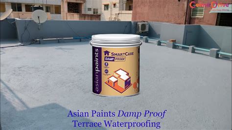 Asian Paints Damp Proof | How to apply Damp Proof | Asian Paints Waterproofing | Roof ...