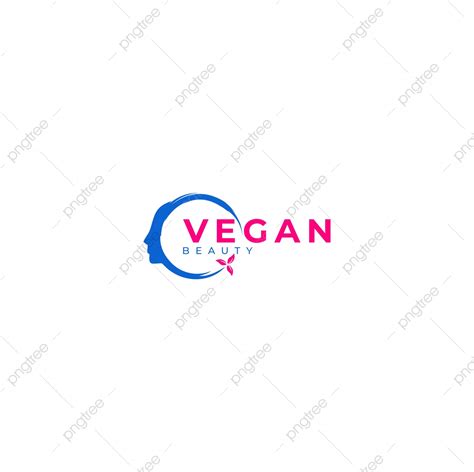 Vegan Clipart PNG Images, Vegan Beauty Logo Design Vector, Gym, Medical ...