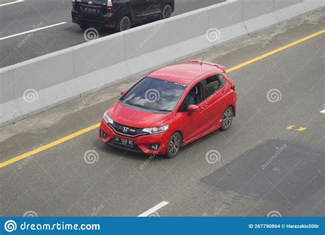 Honda Jazz RS editorial stock image. Image of travel - 267790864