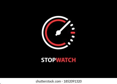 Stopwatch Logo Design Concept Template Letter Stock Vector (Royalty Free) 1852091320 | Shutterstock