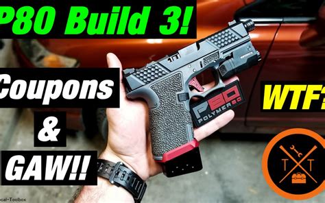 INSANE! Affordable Custom Glock 19 Polymer80 Frames!!