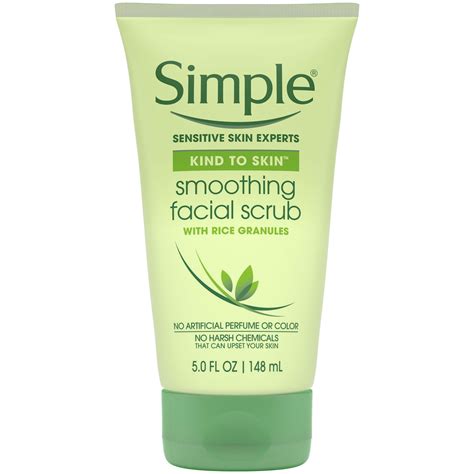 Simple Kind to Skin Smoothing Facial Scrub, 5 oz - Walmart.com