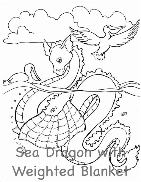 Sea Dragon Coloring Pages at GetDrawings | Free download