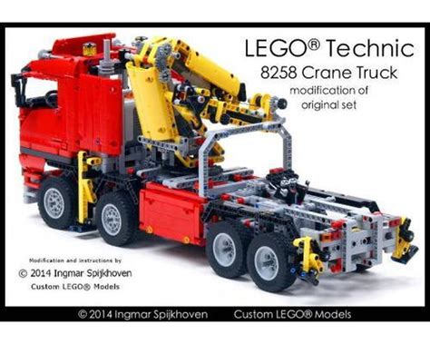 LEGO MOC Modification Technic set 8258 with free instructions by Ingmar Spijkhoven | Rebrickable ...