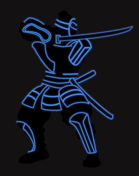 Samurai Neon by Wesllley on Newgrounds