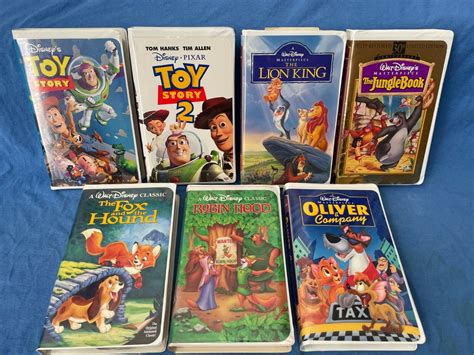 Vintage original animated Disney and Pixar classic films on VHS - lagoagrio.gob.ec