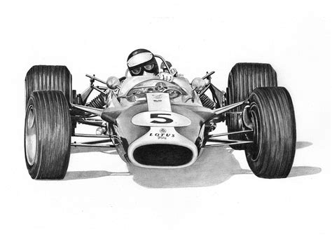 Vintage & Classic Car Drawings in Pencil for Sale UK Artist