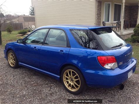 2004 subaru impreza wrx blue wagon this ones name was bubbles, my daughter named it after apower ...