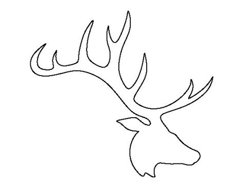 Elk Antler Drawing at GetDrawings | Free download