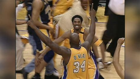 Kobe Bryant's 1st NBA Championship celebration with Shaq - Good Morning America