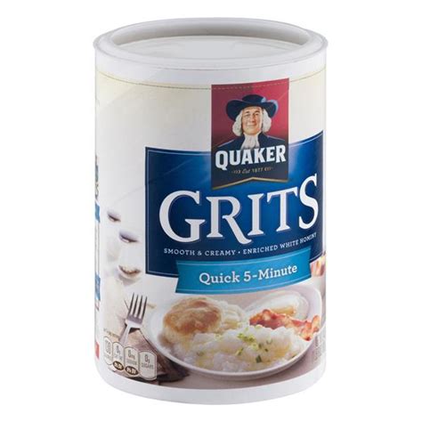 Quaker Quick Enriched White Hominy Grits | Hy-Vee Aisles Online Grocery Shopping