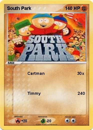 Pokémon South Park 21 21 - Cartman - My Pokemon Card