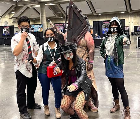 our group dbd cosplay at a convention! : r/deadbydaylight