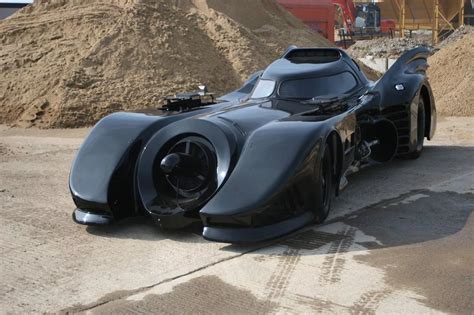 Michael Keaton's Batmobile with flamethrower one of iconic movie cars at Huddersfield Comic-Con ...