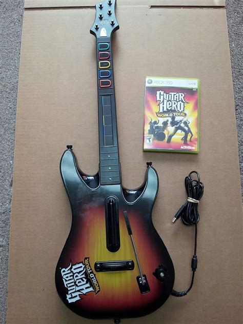 Xbox guitar hero world tour guitar - lopezcar