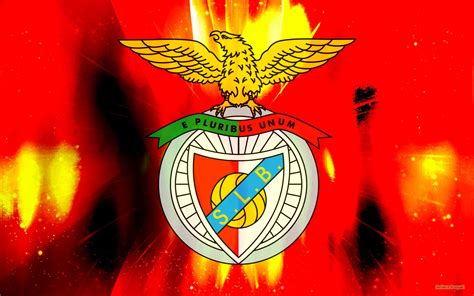 Download Emblem Logo Soccer S.L. Benfica Sports HD Wallpaper