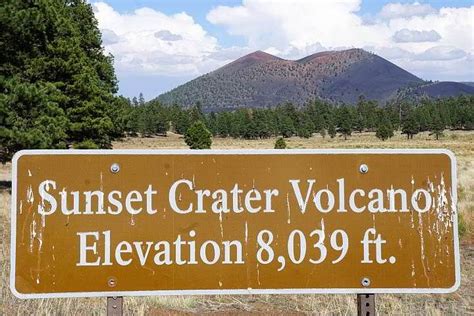 Sunset Crater Arizona's Most Recent Volcanic Activity Around Flagstaff