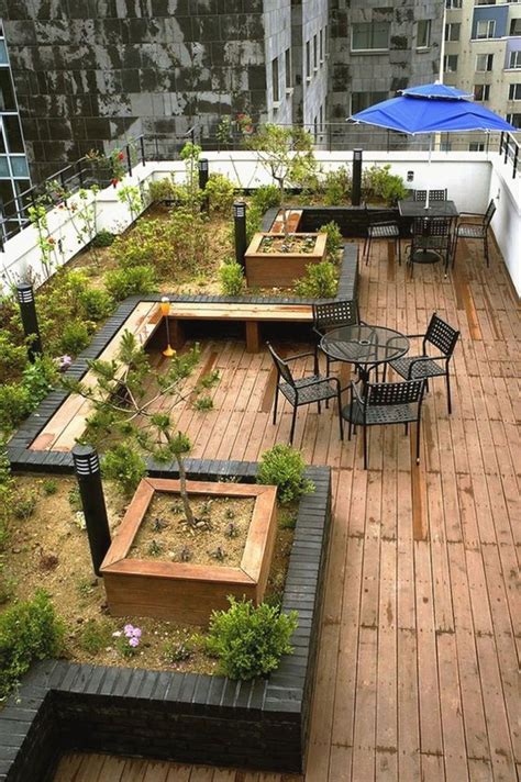 Roof Terrace Garden Design - Image to u