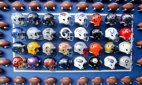 Ranking all 32 NFL helmets from worst to first