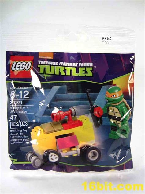 16bit.com Figure of the Day Review: LEGO Teenage Mutant Ninja Turtles Mikey's Mini Shellraiser Set