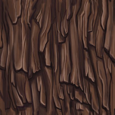 Cartoon Wood Texture Drawing