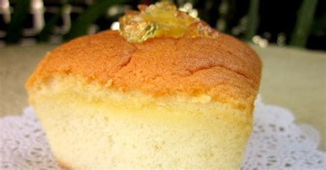 Mini lime marmalade chiffon cake