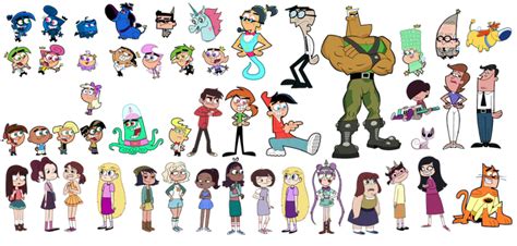 Image - Copia de fairly oddparents characters by fairlyoddfan-d4241wa.png | Mad Cartoon Network ...