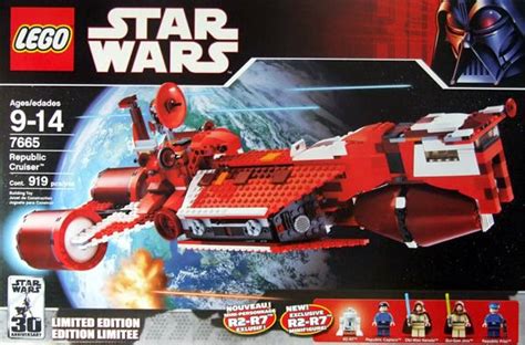 Lego 7665 Star Wars Republic Cruiser Limited Edition | Lego star wars sets, Republic cruiser ...