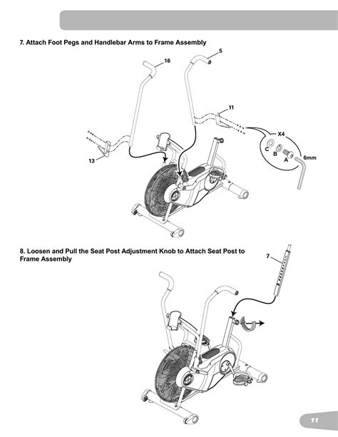 Schwinn Airdyne AD6 User Manual | Page 11 / 28