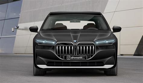 2023 BMW 7 Series gets rendered with new split headlights