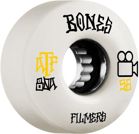 Bones ATF All-Terrain Formula Cruiser Skateboard Wheels - filmers (80a ...