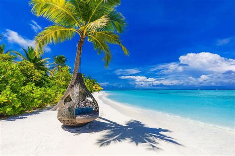 Summer of the Maldives, rest, vacation, exotic, ocean, Maldives, breeze, bonito, HD wallpaper ...