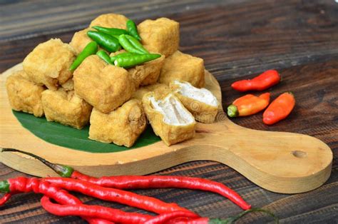 Tahu Sumedang or Sumedang Tofu, Traditional Food from Indonesia. Stock Image - Image of food ...