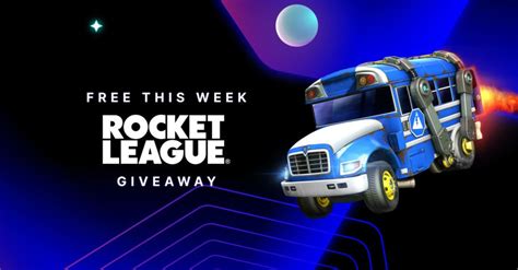 FREE Rocket League Battle Bus on Epic Games Store