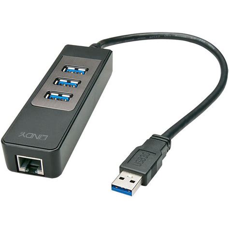 Lindy USB 3.1 Hub & Gigabit Ethernet – Thomann United Arab Emirates