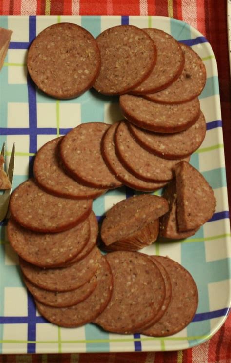 Recipe for Homemade Summer Sausage - This summer sausage is delicious, and the recipe makes ...