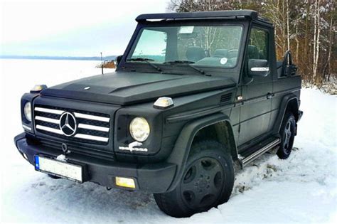 eBay Car Of The Week: Mercedes-Benz G-Wagen Convertible