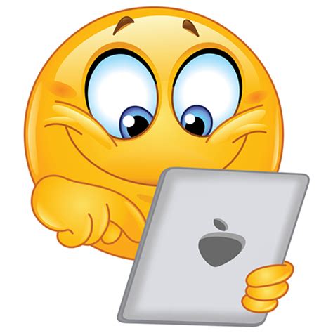 Tablet Smiley | Smiley, Funny emoji faces, Smiley emoji